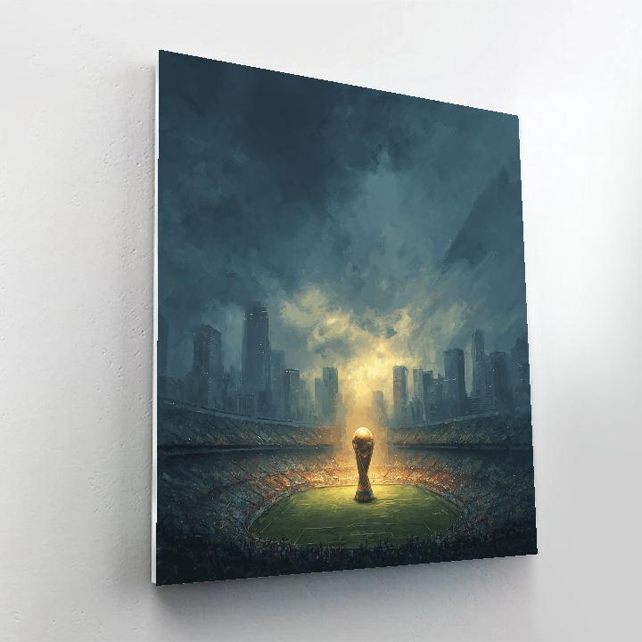 Monterrey Fifa 2026 Lights Numbered painting kits