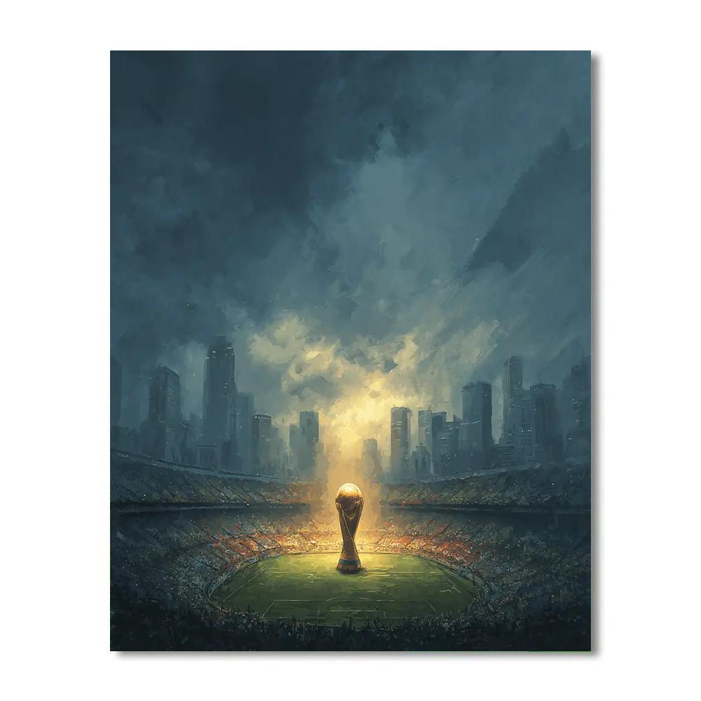 Monterrey Fifa 2026 Lights Numbered painting kits