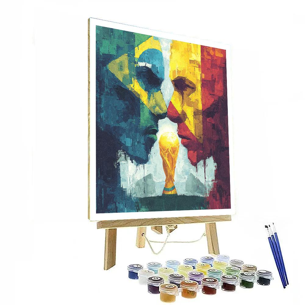 Fifa 2026 Portugal Vs Colombia Painting by numbers kit