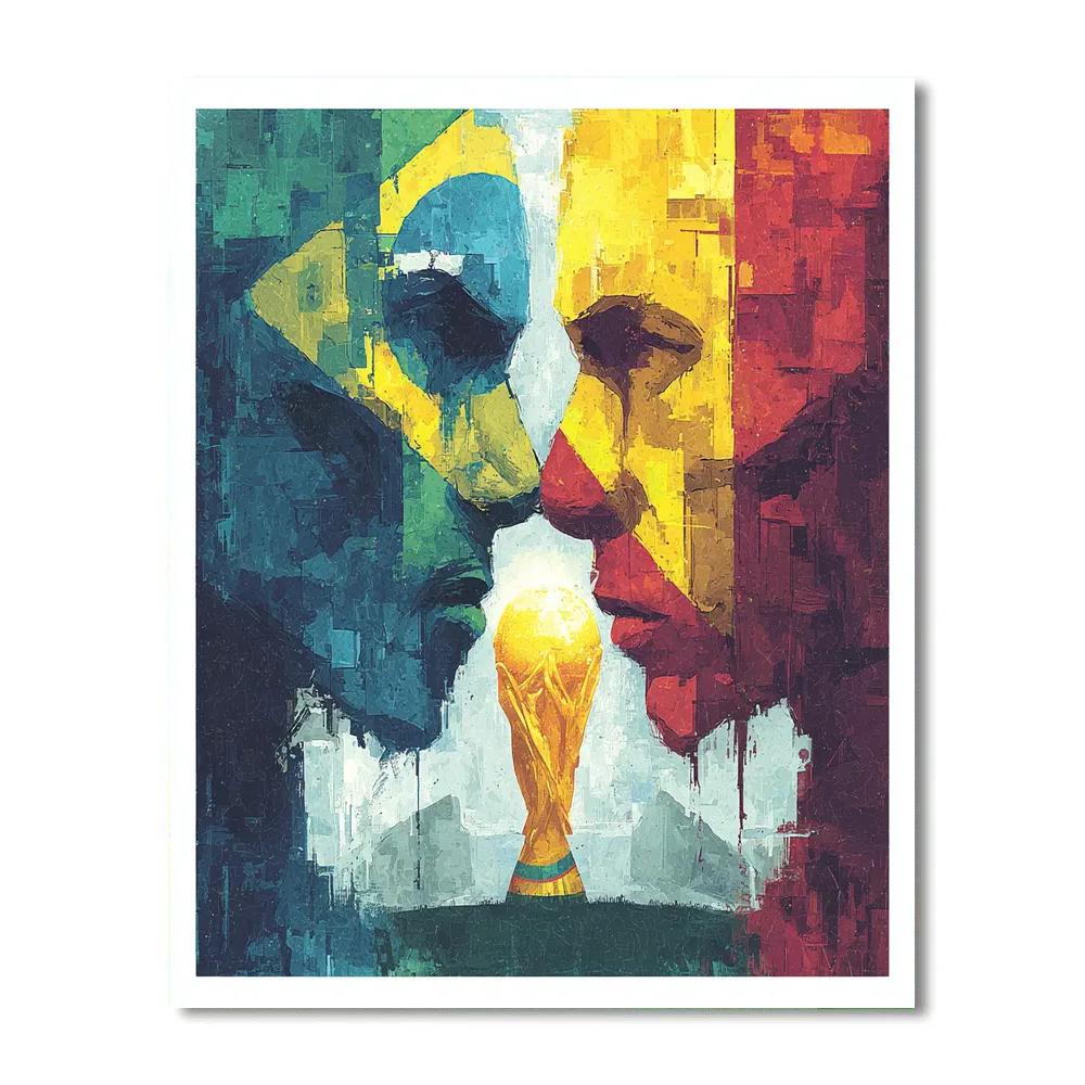 Fifa 2026 Portugal Vs Colombia Painting by numbers kit