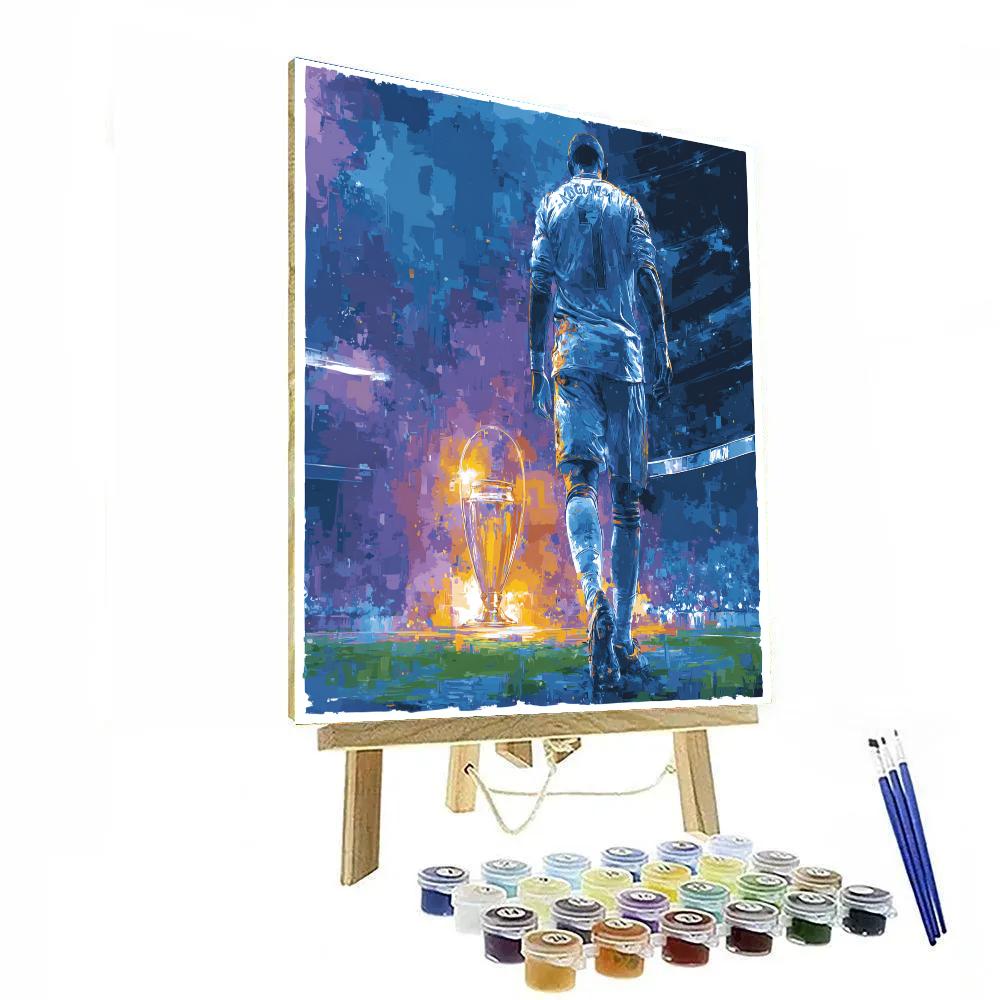 Haaland Fifa 2026 Ice Paint by numbers art