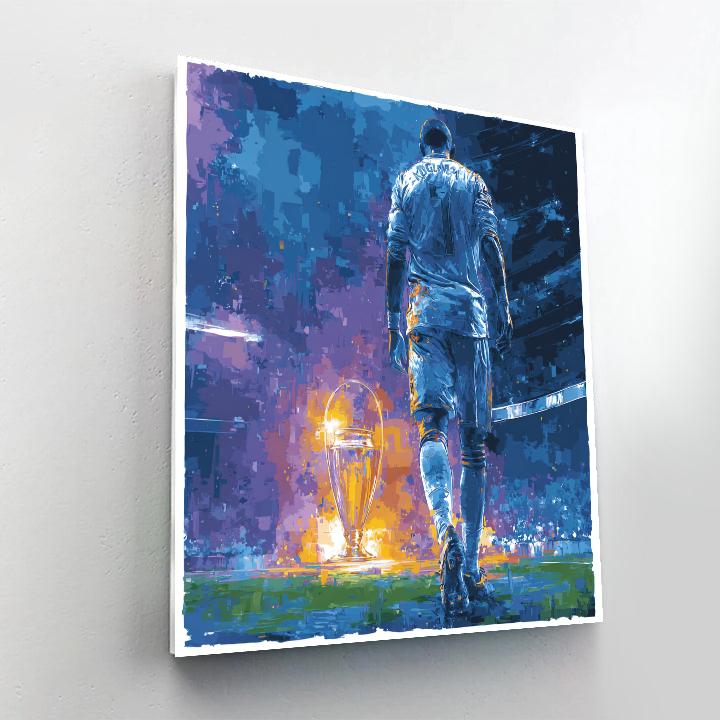 Haaland Fifa 2026 Ice Paint by numbers art