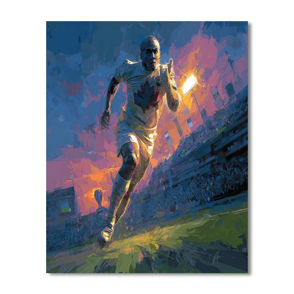 Davies Fifa 2026 Speed DIY paint by numbers