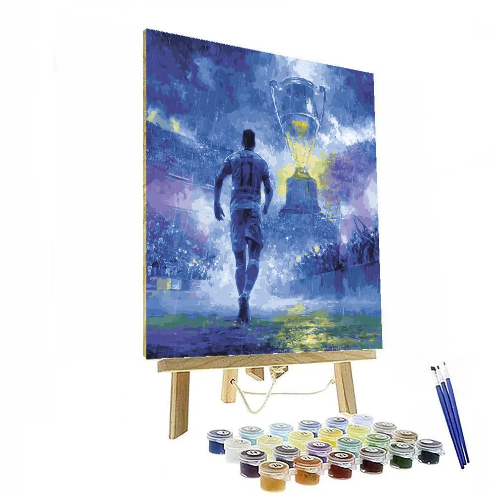 Scotland Fifa 2026 Mist Number painting