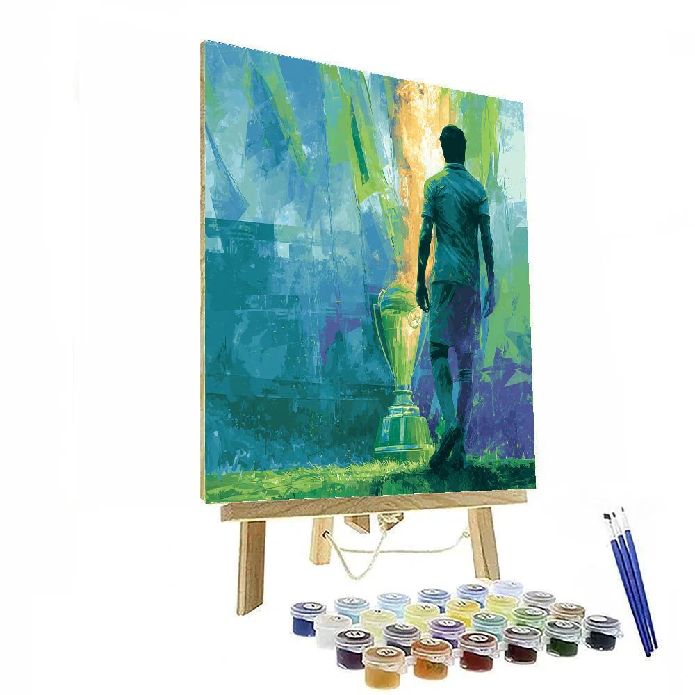 Saudi Arabia Fifa 2026 Emerald Painting by numbers kit