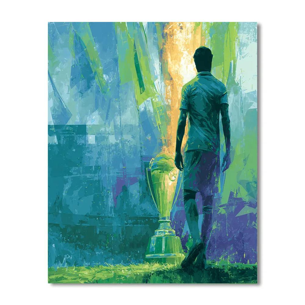 Saudi Arabia Fifa 2026 Emerald Painting by numbers kit