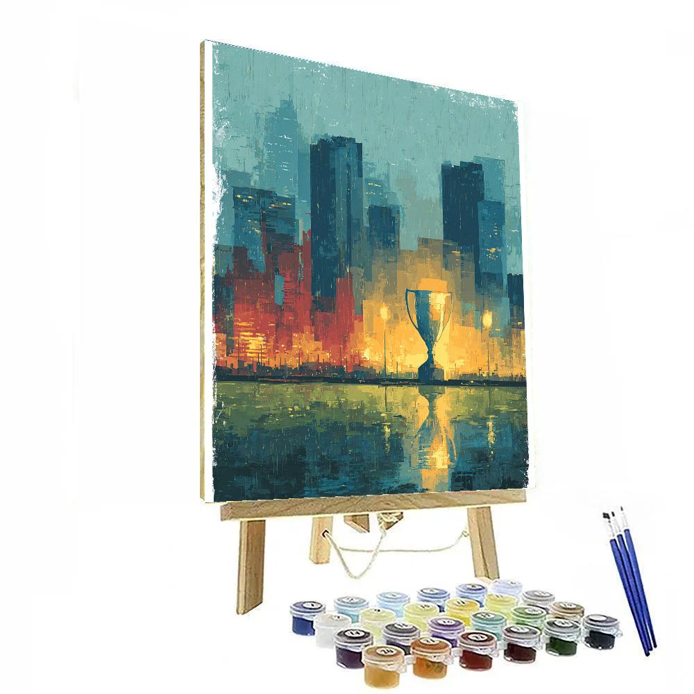Seattle Fifa 2026 Rainlight Painting by numbers kit