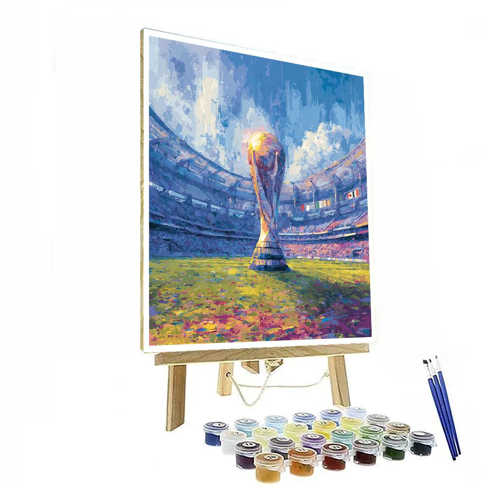 Mexico City Fifa 2026 Opener painting number kit