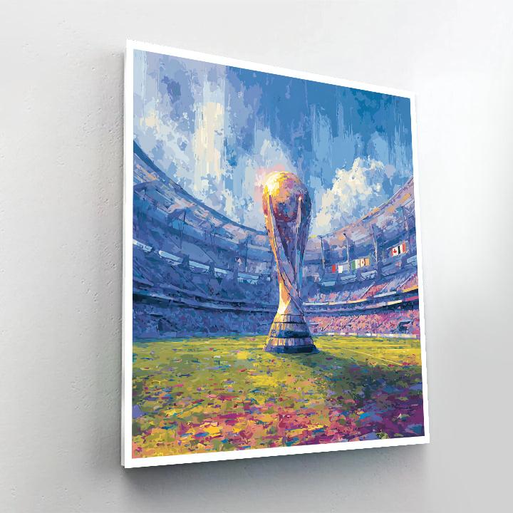 Mexico City Fifa 2026 Opener painting number kit