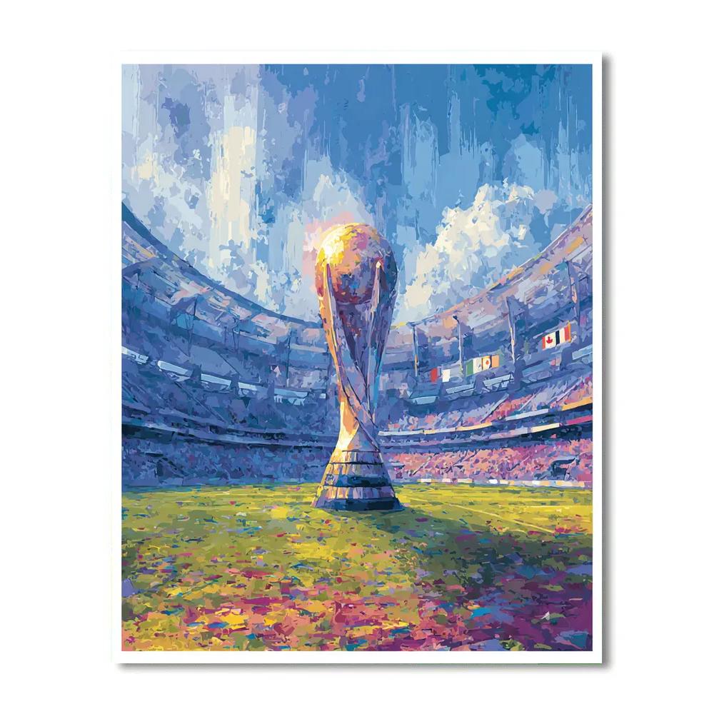 Mexico City Fifa 2026 Opener painting number kit