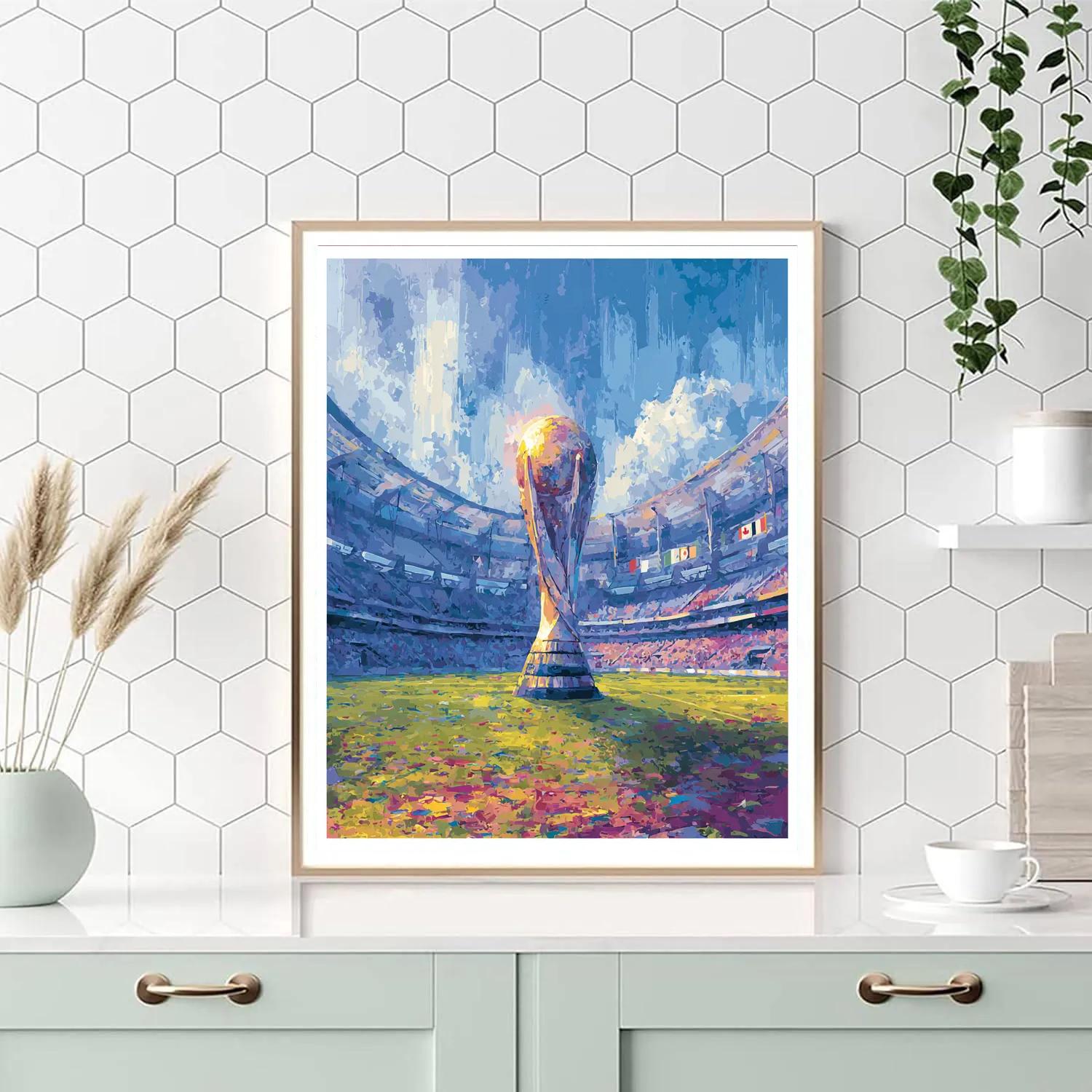 Mexico City Fifa 2026 Opener painting number kit