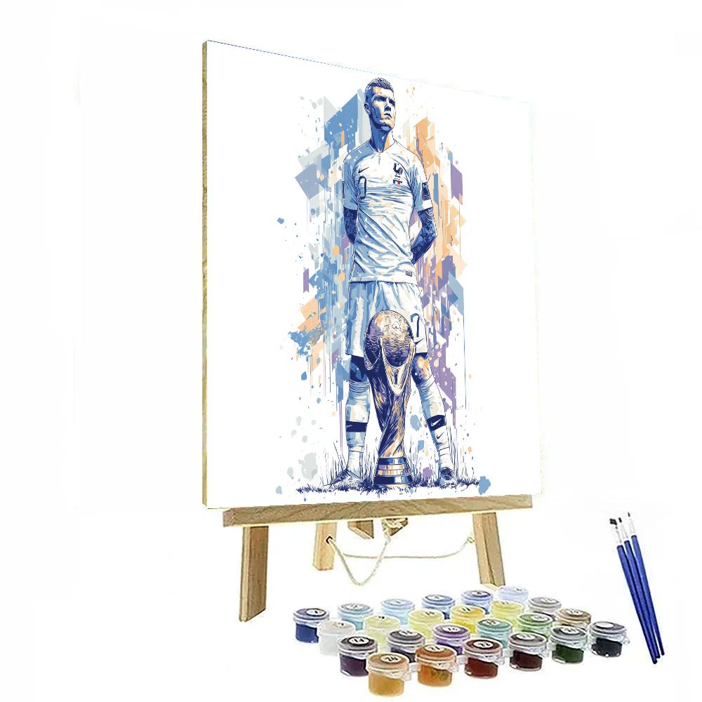 Fifa 2026 Haaland Ice paint by color