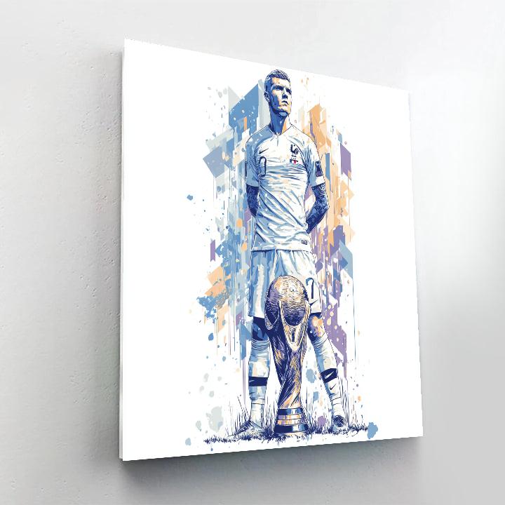 Fifa 2026 Haaland Ice paint by color