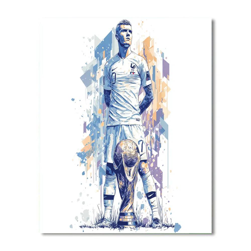 Fifa 2026 Haaland Ice paint by color