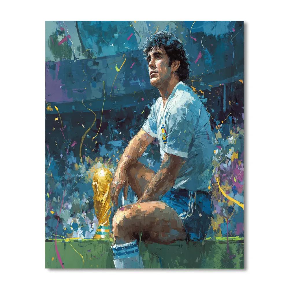Ronaldinho Fifa 2026 Joy paint by number