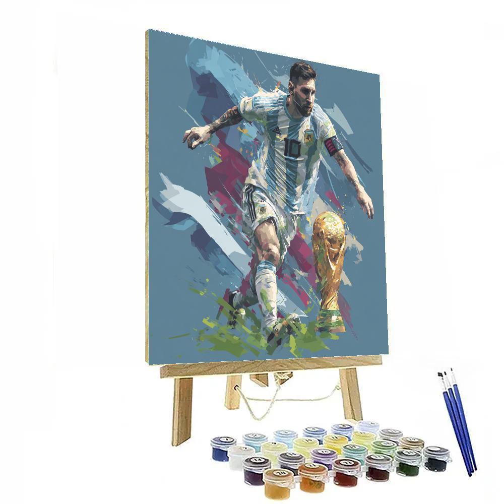 Fifa 2026 Valverde Flame painting number kit