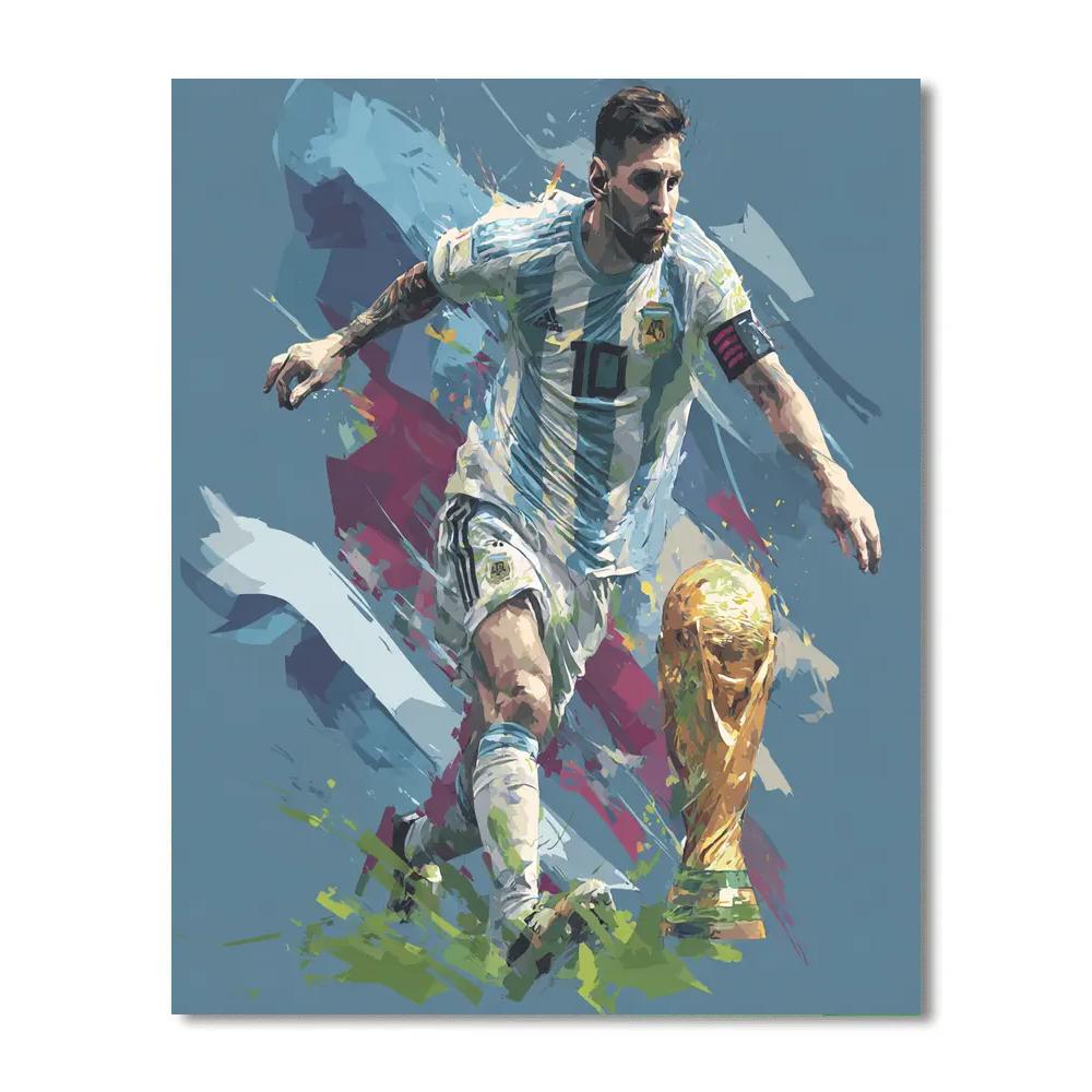 Fifa 2026 Valverde Flame painting number kit