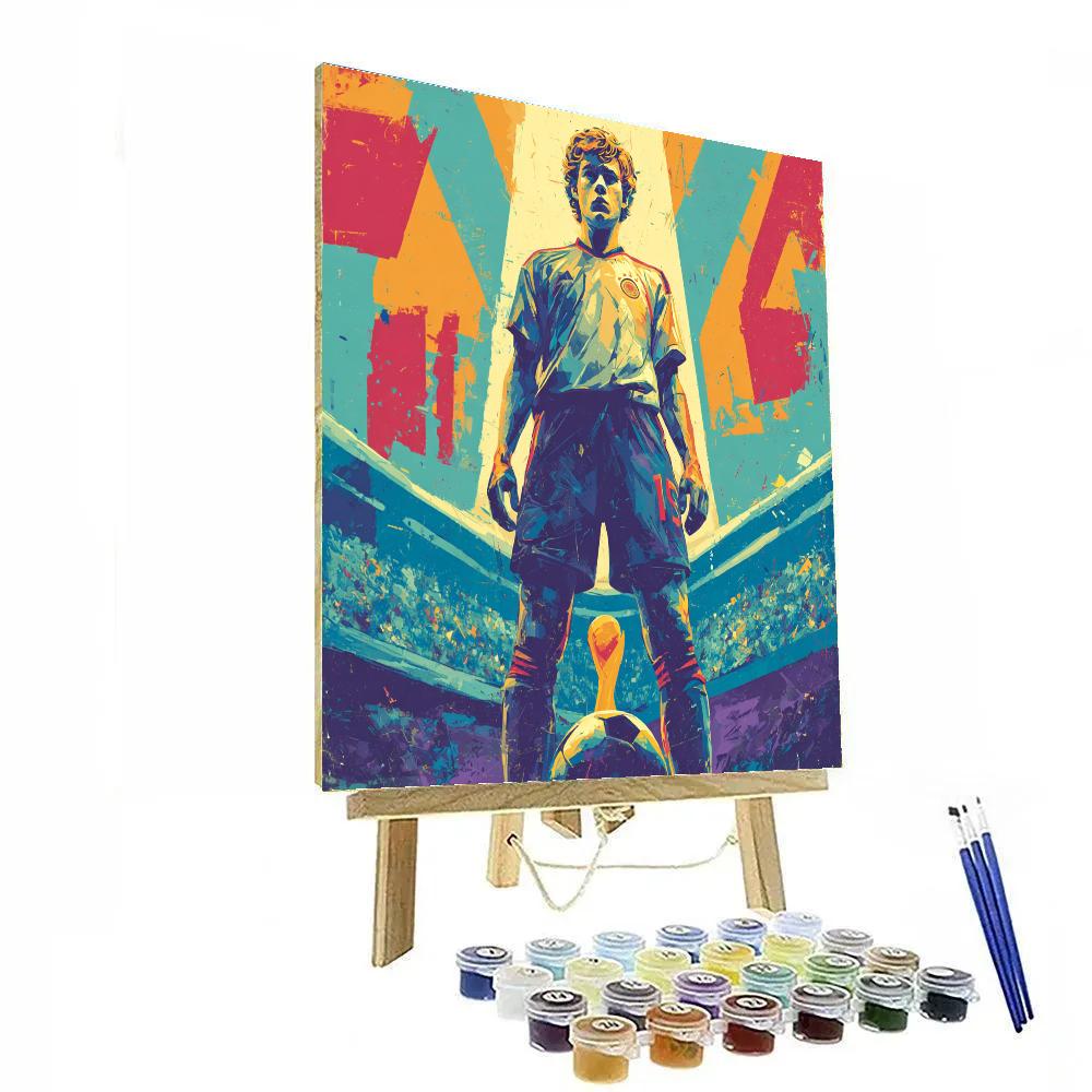 Fifa 2026 Musiala Spark paint by color