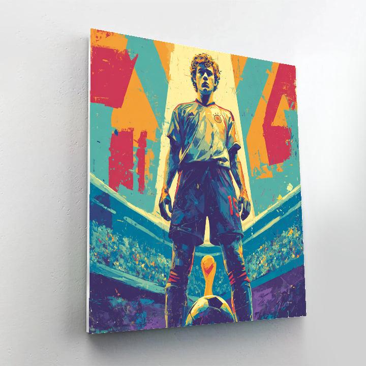 Fifa 2026 Musiala Spark paint by color