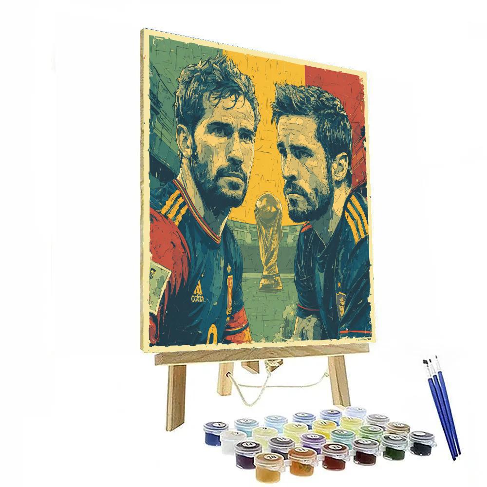 Fifa 2026 Portugal Vs Colombia paint by color