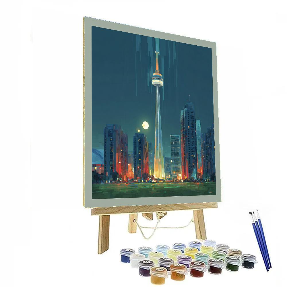 Toronto Fifa 2026 Glow paint by number