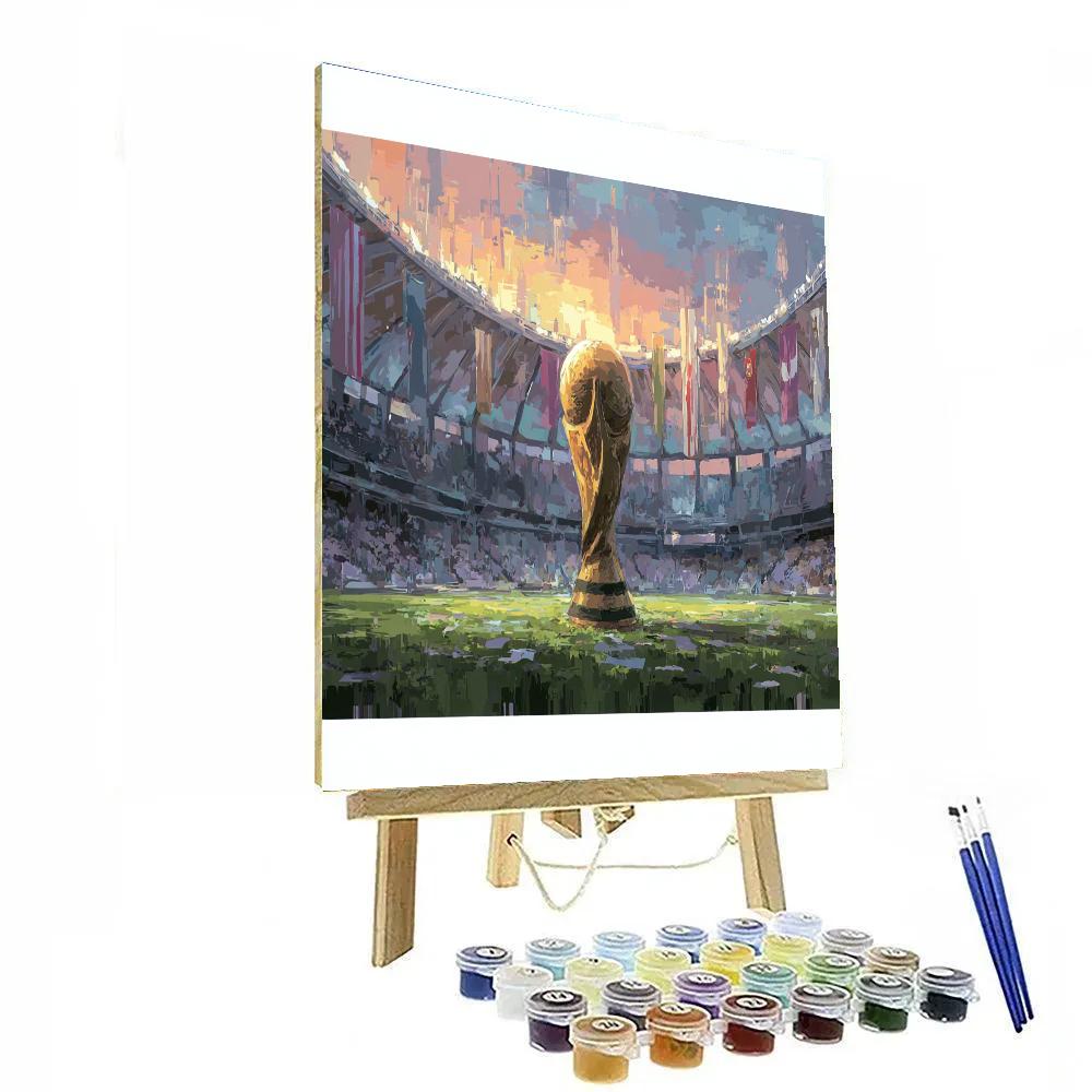 Mexico City Fifa 2026 Opener Painting by numbers kit
