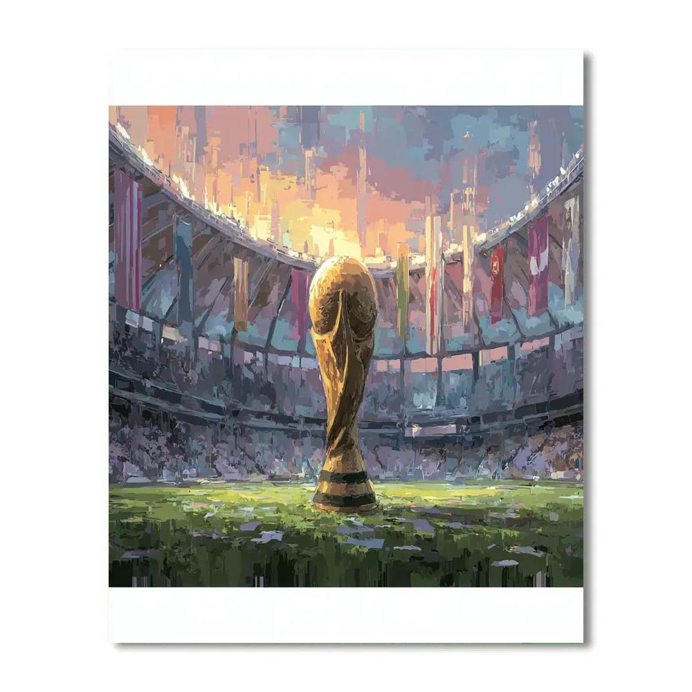 Mexico City Fifa 2026 Opener Painting by numbers kit