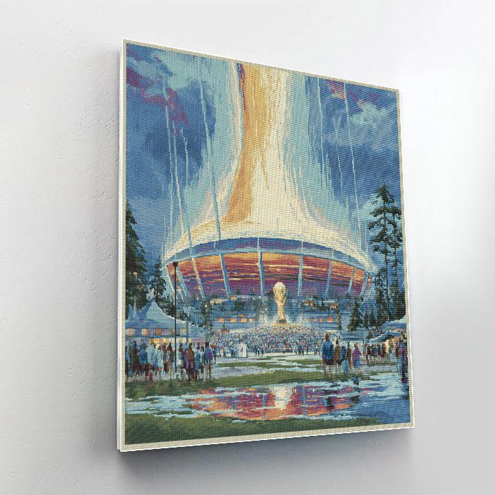 Seattle Fifa 2026 Rainlight Numbered painting kits