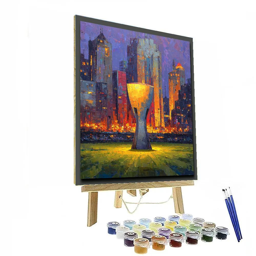Fifa 2026 Final Glow paint by numbers