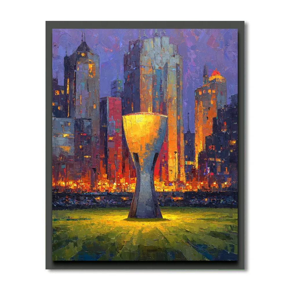 Fifa 2026 Final Glow paint by numbers