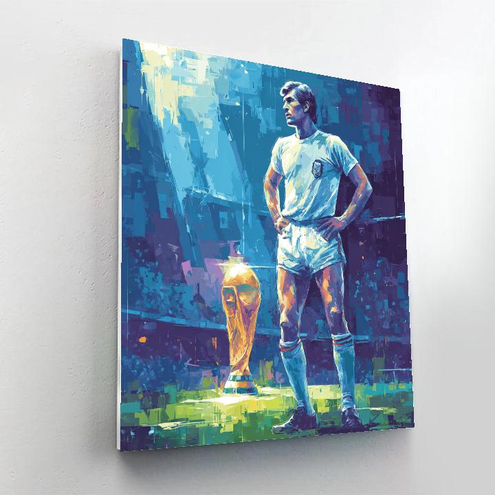 Fifa 2026 Haaland Ice paint by numbers