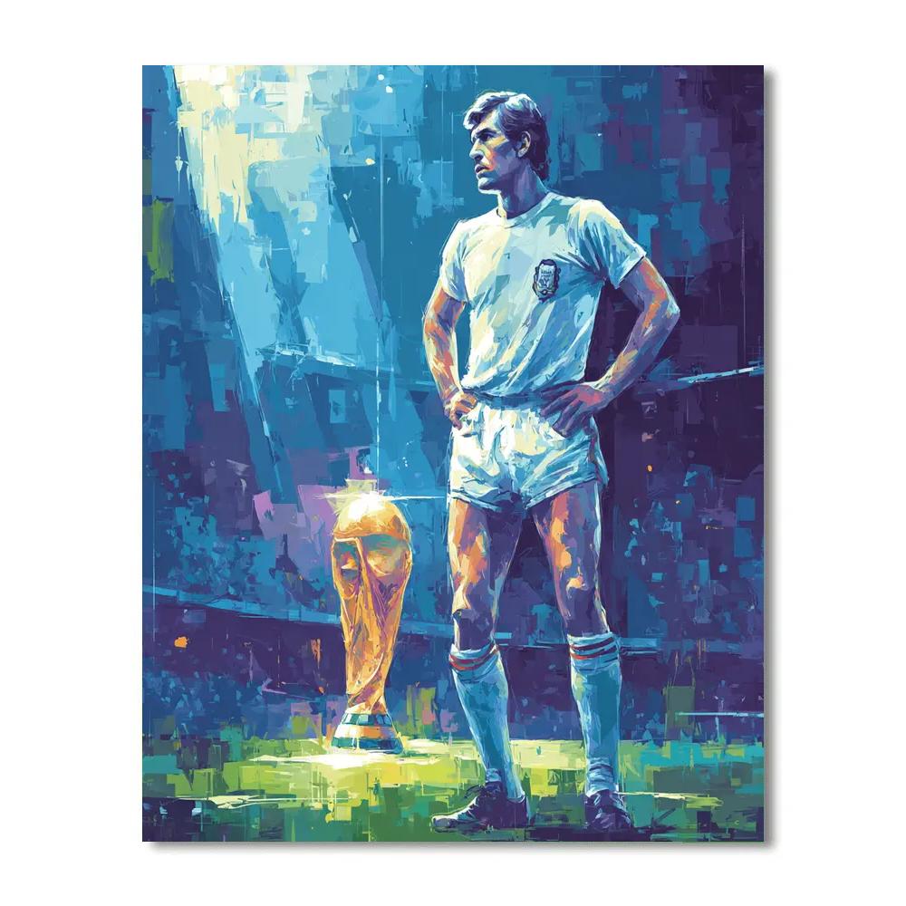 Fifa 2026 Haaland Ice paint by numbers