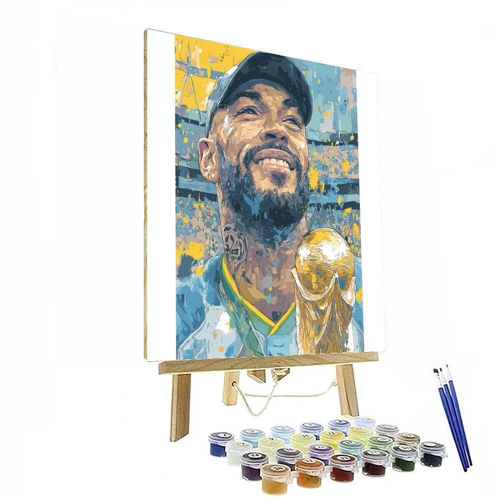 Ronaldinho Fifa 2026 Joy Numbered painting kits