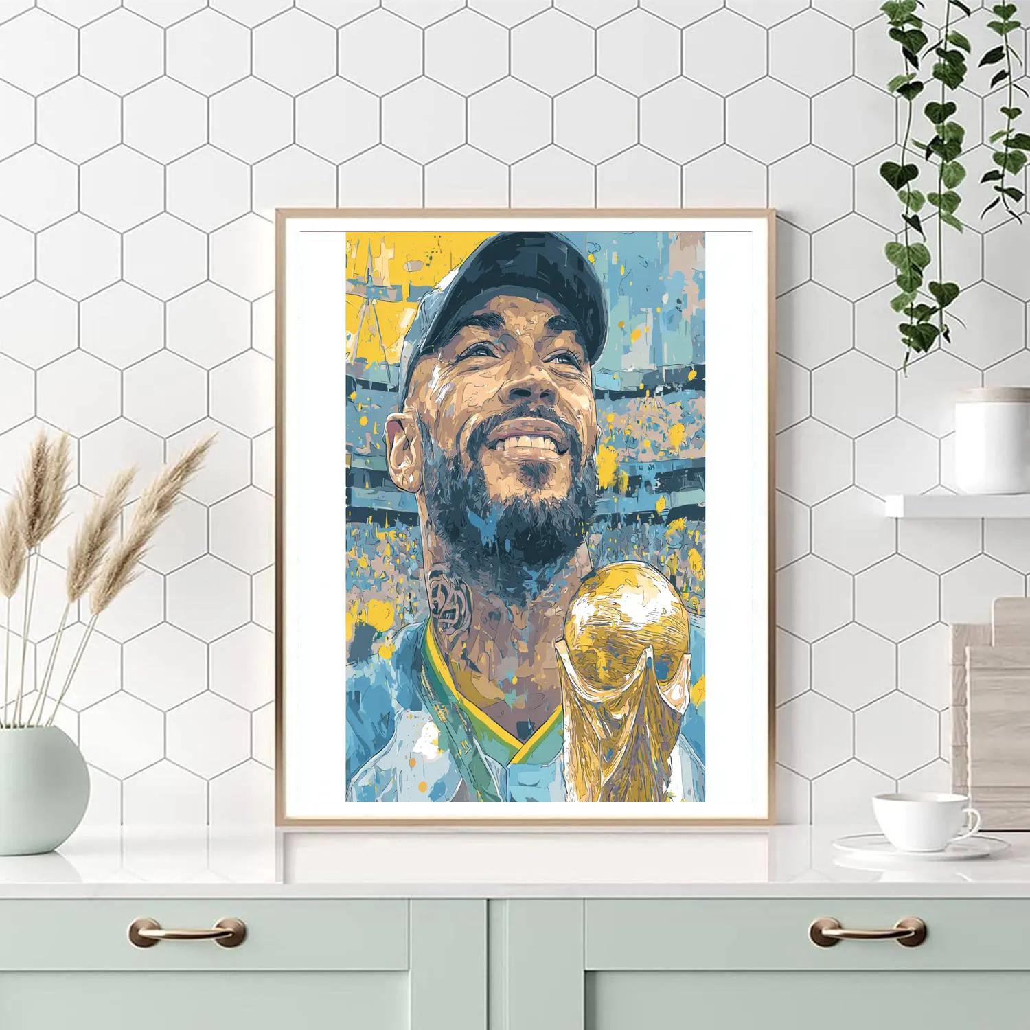 Ronaldinho Fifa 2026 Joy Numbered painting kits