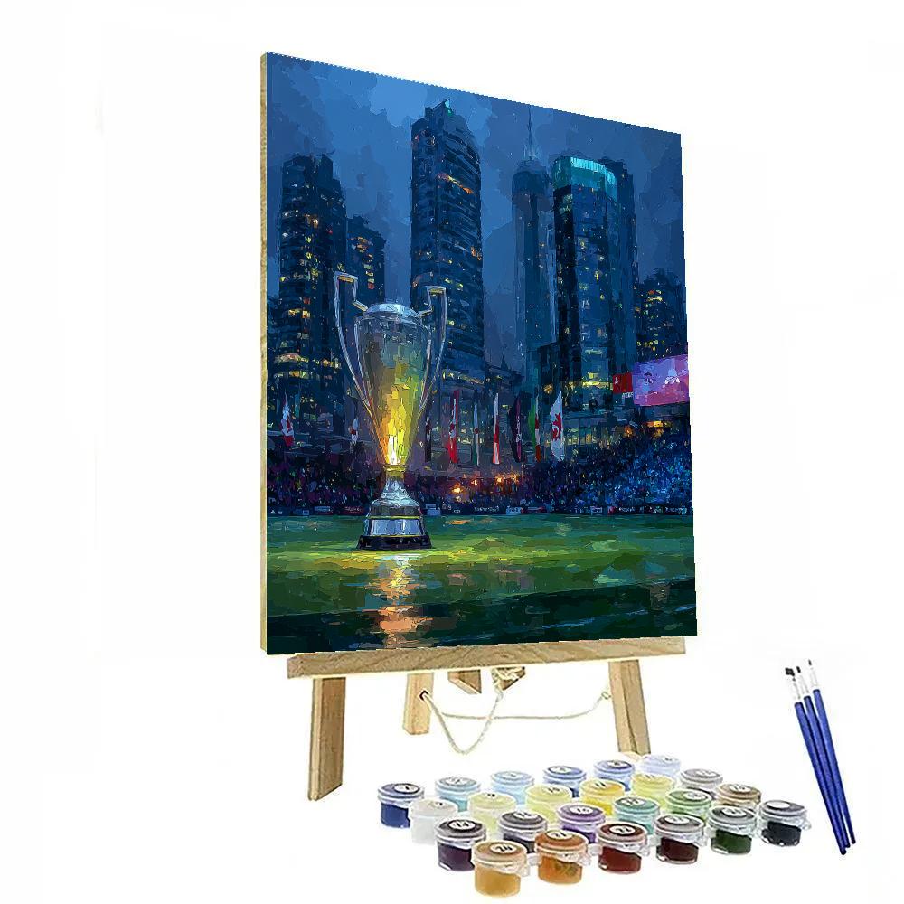 Seattle Fifa 2026 Rainlight Paint by numbers kits