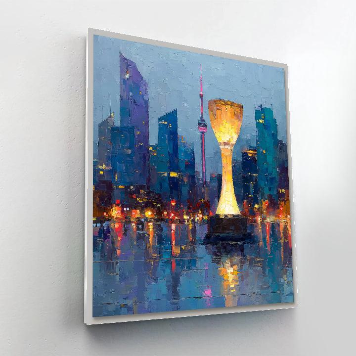 Toronto Fifa 2026 Glow DIY paint by numbers