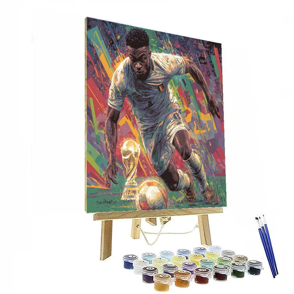 Fifa 2026 Kudus Pulse paint by number