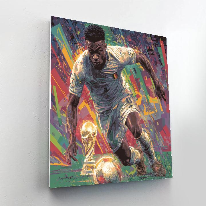 Fifa 2026 Kudus Pulse paint by number