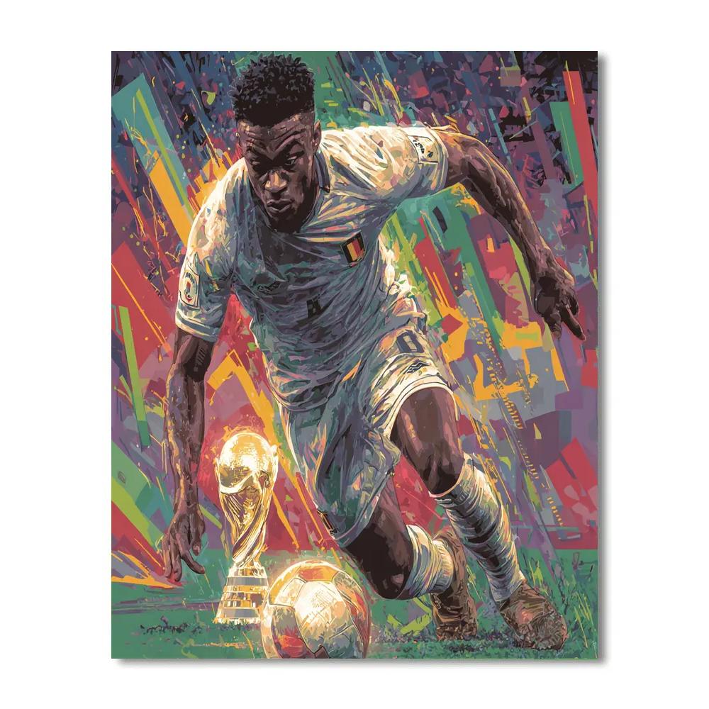 Fifa 2026 Kudus Pulse paint by number