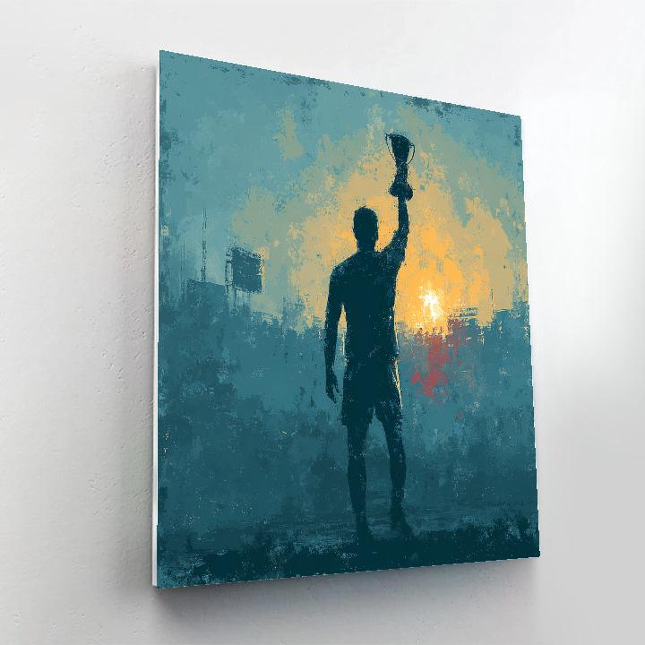 Uzbekistan Fifa 2026 Dawn painting number kit