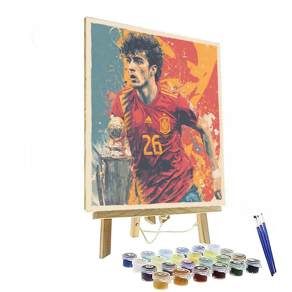 Fifa 2026 Yamal Rise painting number kit