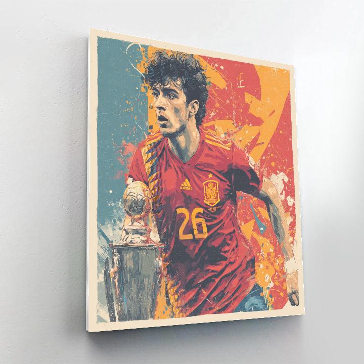 Fifa 2026 Yamal Rise painting number kit