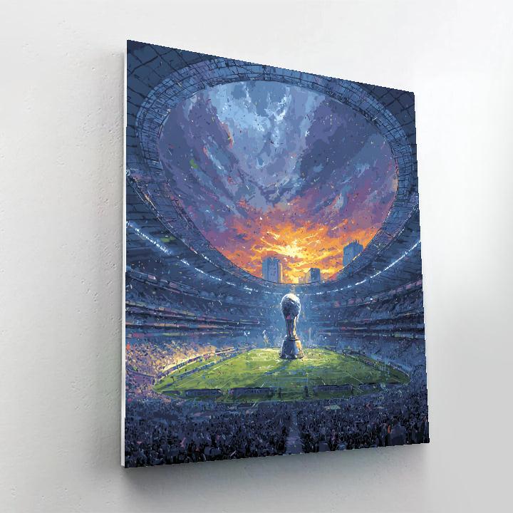 Mexico City Fifa 2026 Opener Numbered painting kits