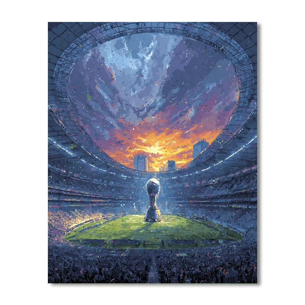 Mexico City Fifa 2026 Opener Numbered painting kits