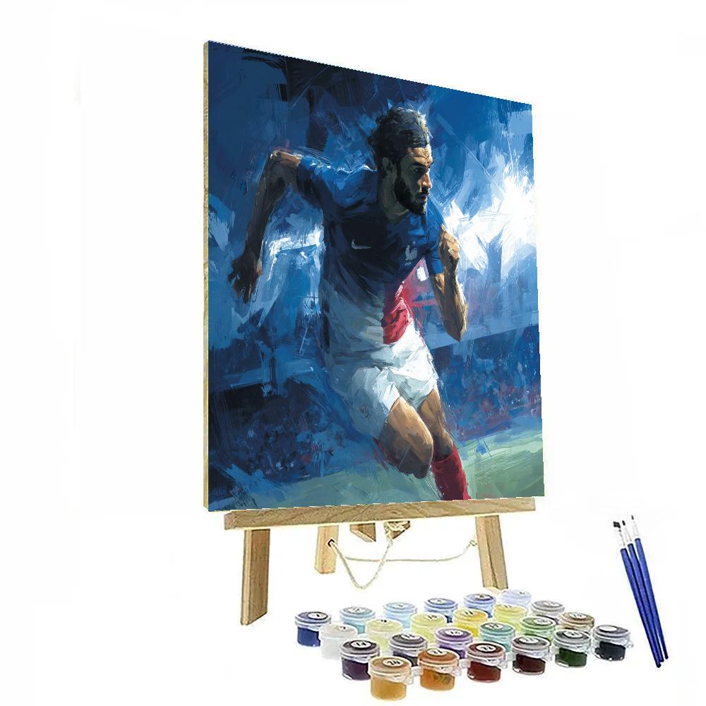 Fifa 2026 Mbappé Rush Paint by numbers art