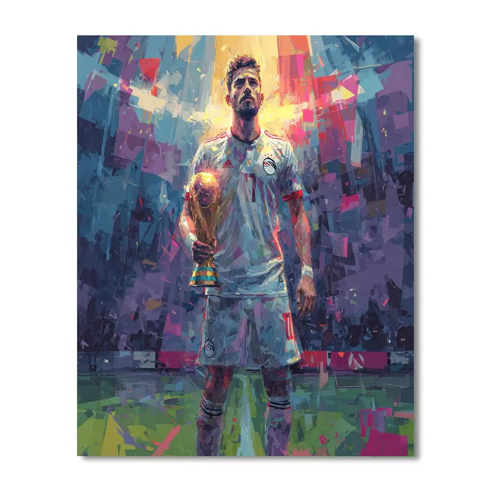 Fifa 2026 Salah Lights Numbered painting kits