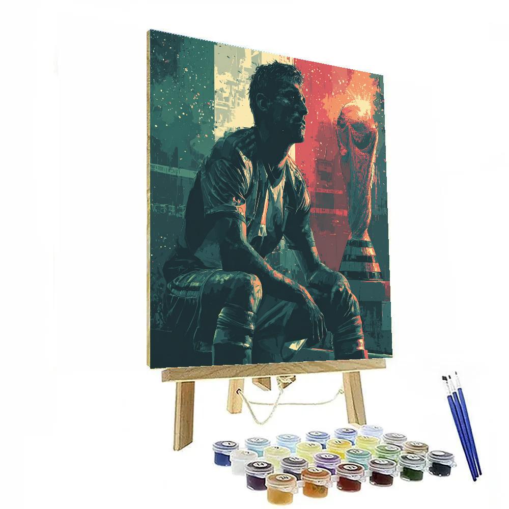 Iraq Fifa 2026 Flame Numbered painting kits
