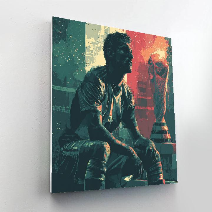 Iraq Fifa 2026 Flame Numbered painting kits