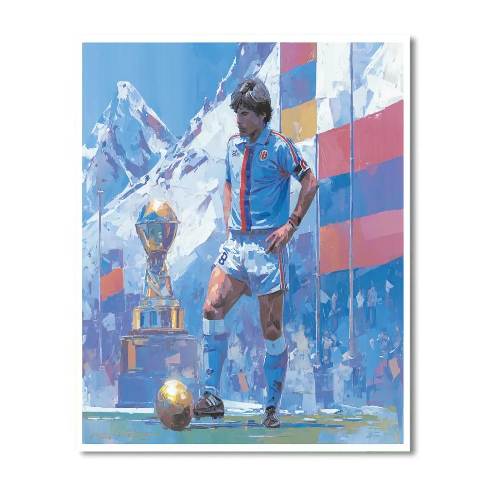 Fifa 2026 Haaland Ice paint by numbers