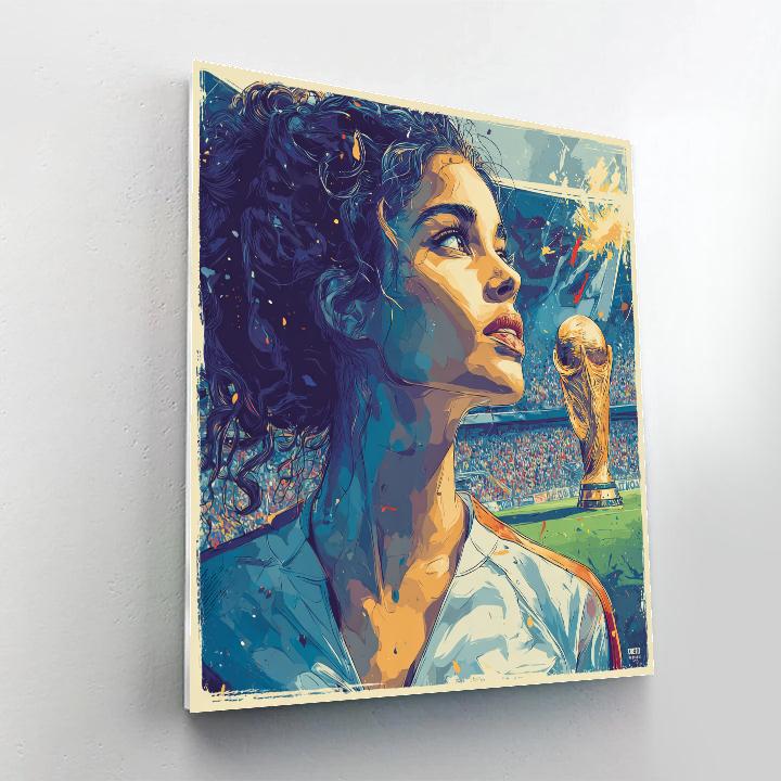 Zidane Fifa 2026 Legacy Paint by numbers art